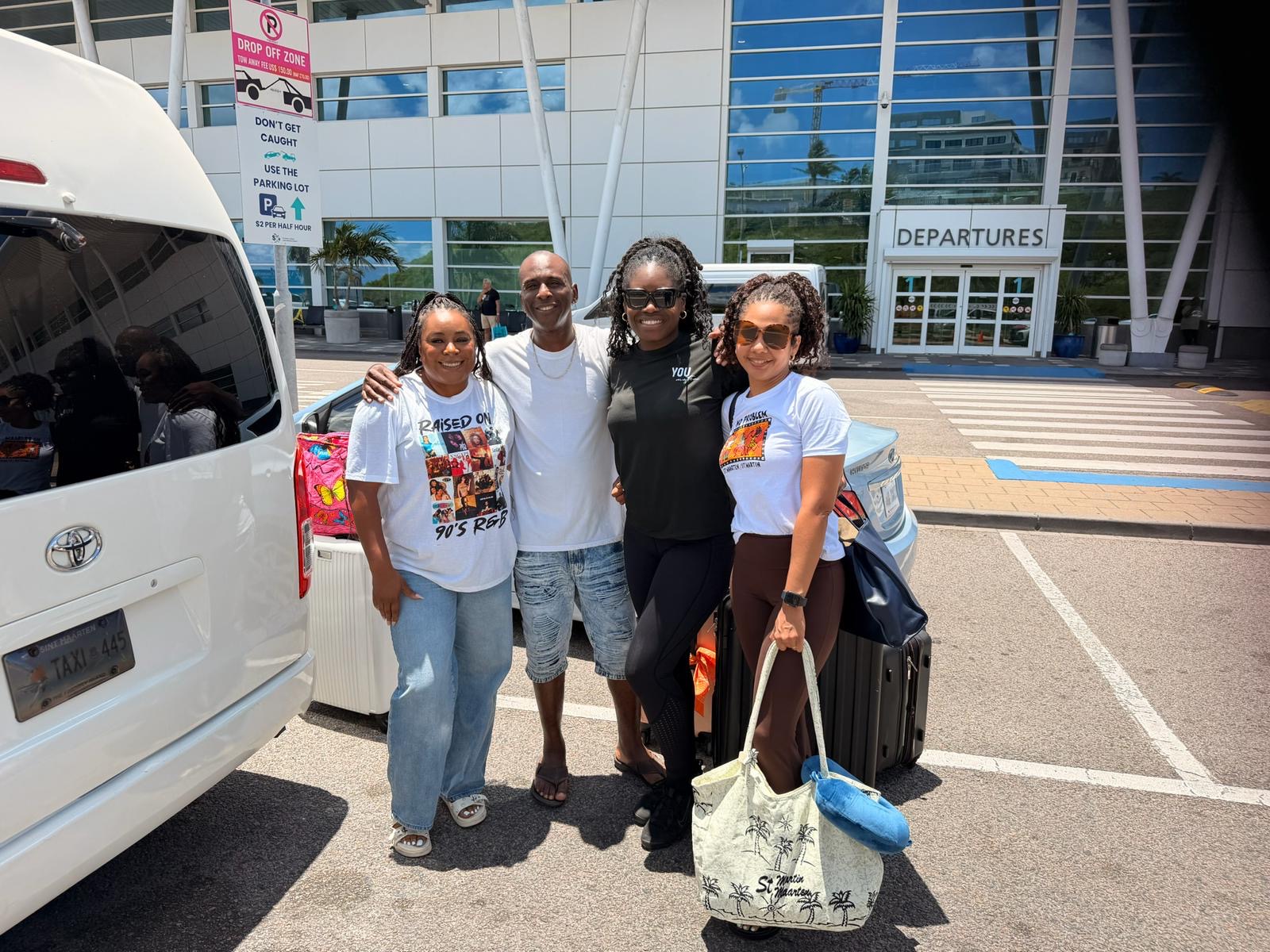 Airport Drop-off — Taxi 445 at Departures with Andy Private Driver Service