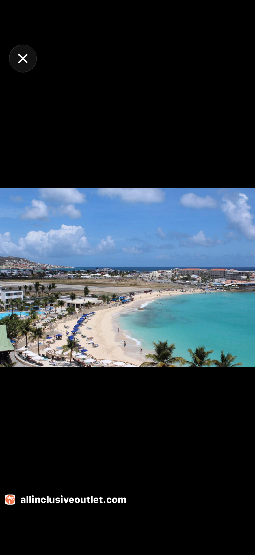 Drone over Sint Maarten