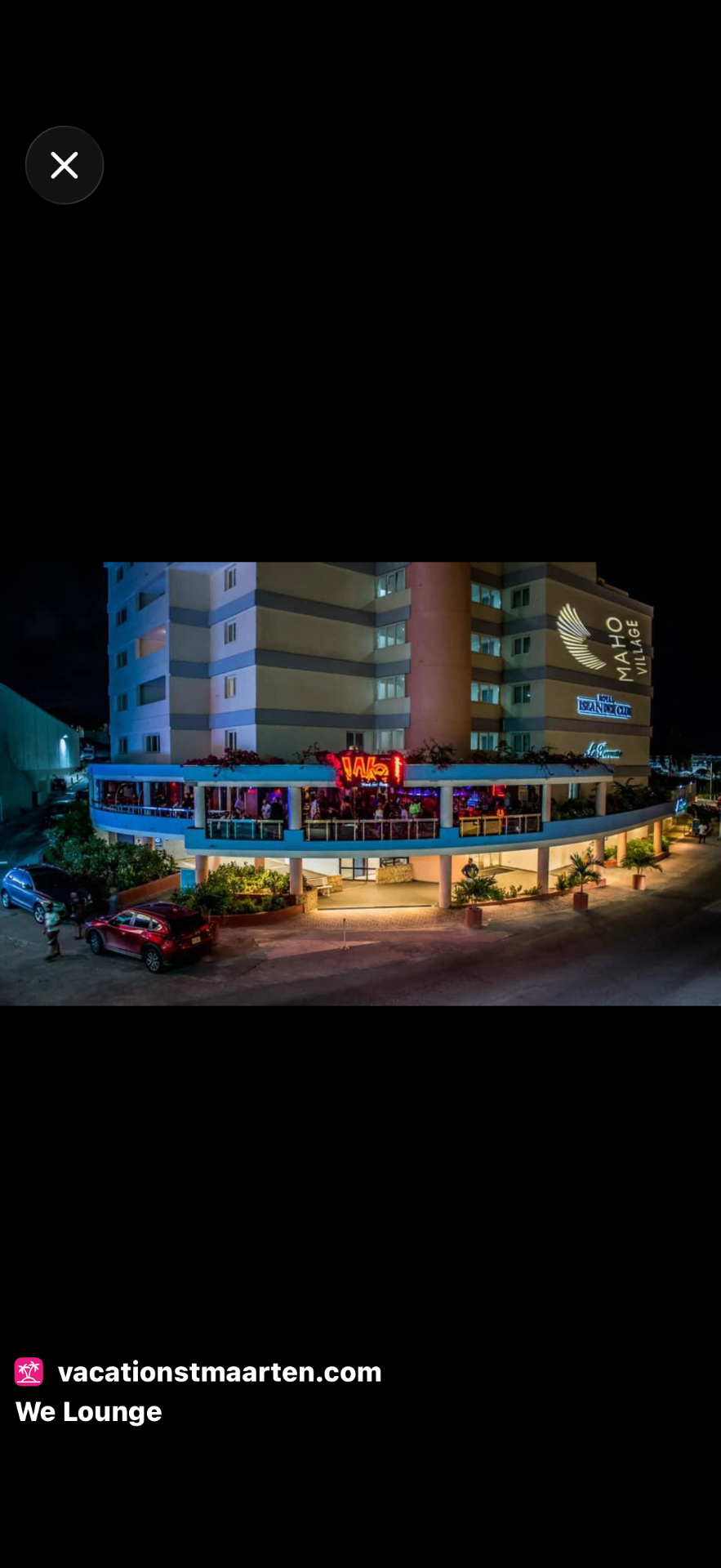 Maho Village nights